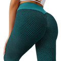 Damen-Leggings mit hohem Bund und Struktur